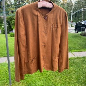 Macy’s YOUNG Collector Silk Blouse Jacket